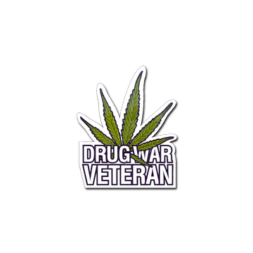 Sticker | Drug War Veteran image 360x360