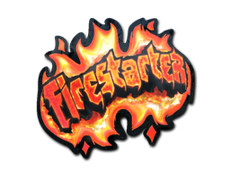 Klistermærke | Firestarter (Holo)