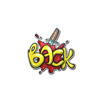 Sticker | Backstab image 360x360