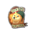 Sticker | Bomb Doge image 120x120