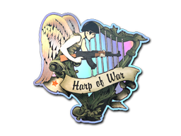 Sticker | Harpe de guerre (holo)