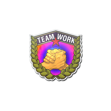Sticker | Teamwork (Holo) image 360x360