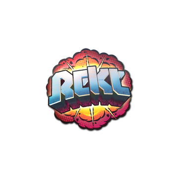 Sticker | Rekt (Holo) image 360x360