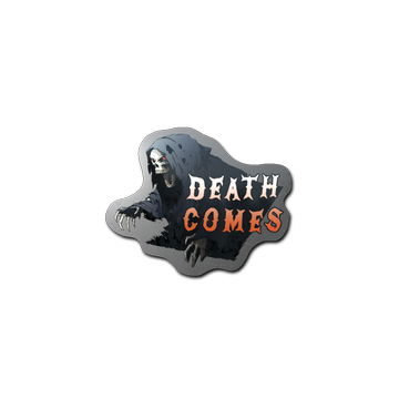Sticker | Death Comes image 360x360