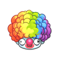 Sticker | Clown Wig image 120x120