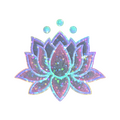 Sticker | Lotus (Glitter) image 120x120