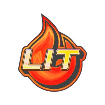 Sticker | Lit (Holo) image 360x360