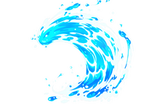 Sticker | Hydro Wave