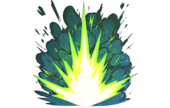 Sticker | Boom Detonation (Glitter)