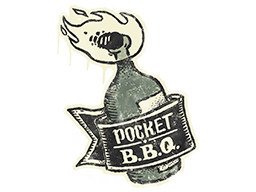 Forseglet graffiti | Pocket BBQ