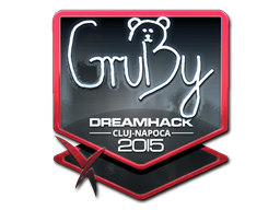 สติกเกอร์ | GruBy (ฟอยล์) | Cluj-Napoca 2015