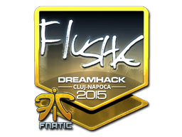 Klistermärke | flusha (Foil) | Cluj-Napoca 2015