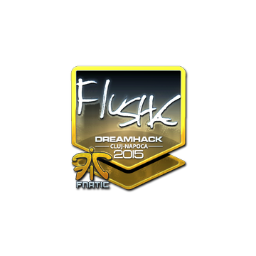 Sticker | flusha (Foil) | Cluj-Napoca 2015 image 360x360