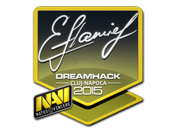 Стикер | flamie | Cluj-Napoca 2015