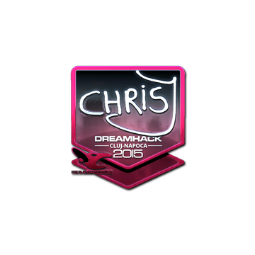 Sticker | chrisJ (Foil) | Cluj-Napoca 2015 image 360x360