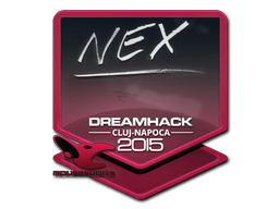 Стикер | nex | Cluj-Napoca 2015