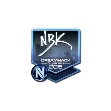 Sticker | NBK- (Foil) | Cluj-Napoca 2015 image 360x360