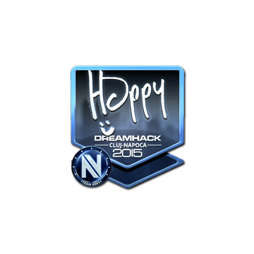 Sticker | Happy (Foil) | Cluj-Napoca 2015 image 360x360