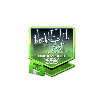 Sticker | WorldEdit (Foil) | Cluj-Napoca 2015 image 360x360