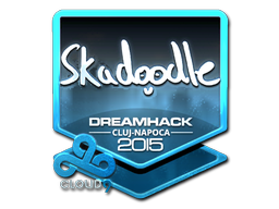 Sticker | Skadoodle (Foil) | Cluj-Napoca 2015