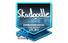 Sticker | Skadoodle (Foil) | Cluj-Napoca 2015