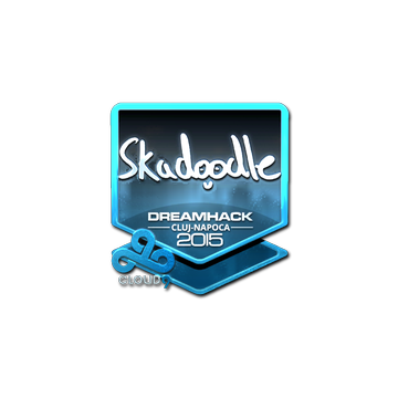 Sticker | Skadoodle (Foil) | Cluj-Napoca 2015 image 360x360