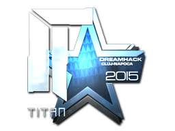 Стикер | Titan (ламиниран) | Cluj-Napoca 2015