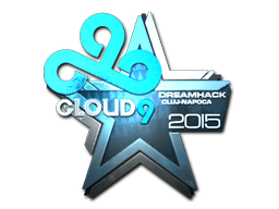 Стикер | Cloud9 (ламиниран) | Cluj-Napoca 2015