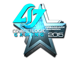 스티커 | Counter Logic Gaming(은박) | 클루지나포카 2015