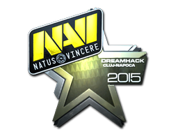 Naklejka | Natus Vincere (foliowana) | Kluż-Napoka 2015