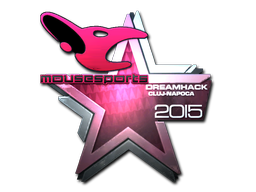 Стикер | mousesports (ламиниран) | Cluj-Napoca 2015