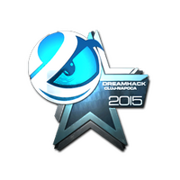 Наклейка Luminosity Gaming (металлическая) | Клуж-Напока 2015