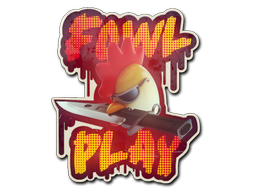 สติกเกอร์ | Fowl Play