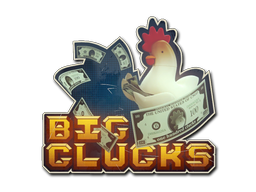 Klistermärke | Big Clucks