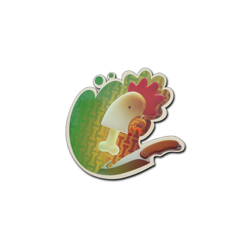 Sticker | Bonehead (Holo) image 360x360
