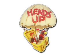 Klistremerke | Heads Up