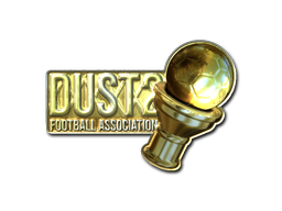 Adesivo | Dust II Futebol Clube (Brilhante)