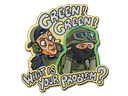 Sticker | Green&#39s Problem