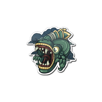 Sticker | Baby Fire Serpent image 360x360