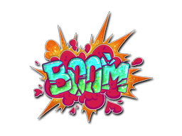 Sticker | Go Boom (scintillant)