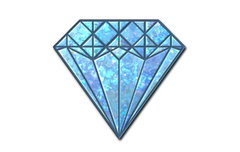 Sticker | Blue Gem (Glitter)