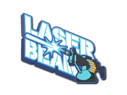 Αυτοκόλλητο | Laser Beam