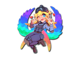 Steam Community Market :: Listings for Sticker | Kawaii CT (Holo)