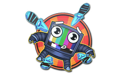 Sticker | TV On Mirage