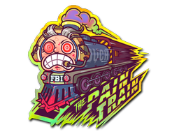 Sticker | Pain Train (holo)