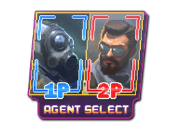 Klistermærke | Agent Select