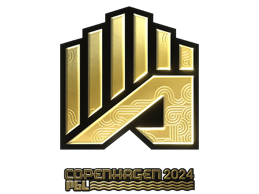 Aufkleber | AMKAL ESPORTS (Gold) | Kopenhagen 2024