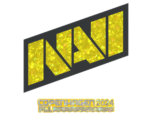 Samolepka | Natus Vincere (třpytivá) | PGL Copenhagen 2024