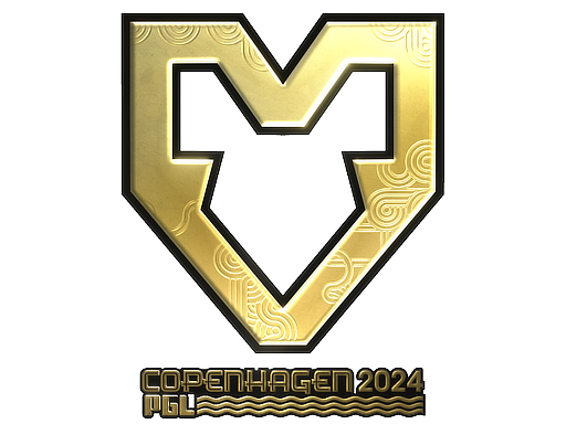 印花 | MOUZ（金色）| 2024年哥本哈根锦标赛