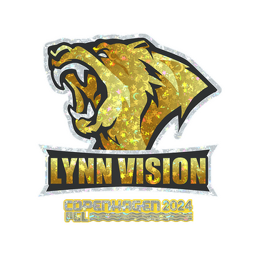 Sticker | Lynn Vision (Glitter) | Copenhagen 2024 image 360x360